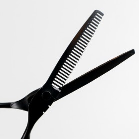 MrTiger Gunting Rambut Professional Barber Hairdressing Scissors 6 Inch 2 PCS - 440C - Black - 4