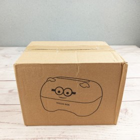 Riancy Kotak Tisu Gulung Tissue Roll Box Model Bear - ZJ010 - Brown - 11