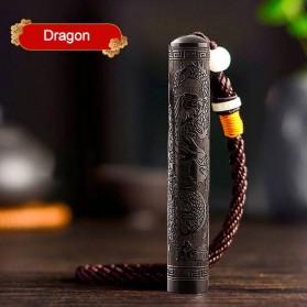 Xianglong Korek Api Elektrik Heating Coil USB Engraving Lighter - DY1439 - Brown