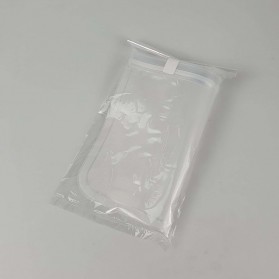 Amil Kantong Plastik Organizer Makanan Silicone Food Bag Ziplock Size L - B0271 - Transparent - 7