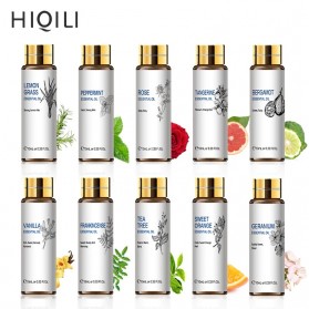 HIQILI Pure Essential Fragrance Oils Minyak Aromatherapy Diffusers Lemongrass 10ml - HQ01 - 2