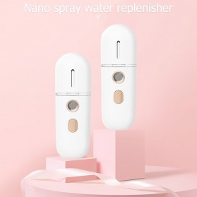 Alloet Steamer Wajah Nano Sprayer Facial Moisturizer Skin Care Tools - AT03 - White - 7