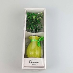 OUMAN Parfum Ruangan Aroma Diffuser Reed Rattan Sticks Jasmine 30ml - PFR25 - Green - 8