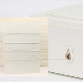 BNBS Kotak Barang Organizer Stackable Storage Box 3 Door Big - BN-2045 - White - 7