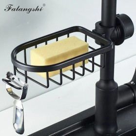 FALANGSHI Rak Kamar Mandi Bathroom Organizer Rack Shower Hook - WB8007 - Black