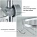 Gambar produk FALANGSHI Rak Kamar Mandi Bathroom Organizer Rack Shower Hook - WB8007