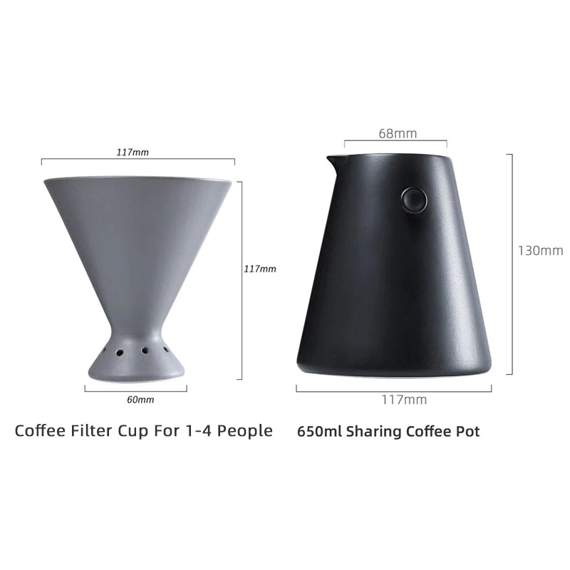 Woodpecker Sharing Coffee Pot V60 Hand 