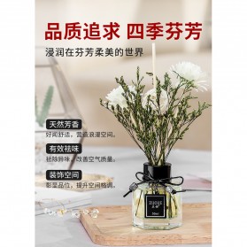 ZUOHE Parfum Ruangan Aroma Diffuser Reed Rattan Sticks Gardenia 50ml - Z203