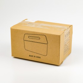 TaffHOME Kotak Tisu Kayu Nordic Minimalist Tissue Box Size Small - ZJ011 - Gray - 8