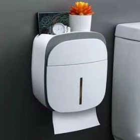 Xuanxuan Kotak Tisu Tissue Storage Toilet Paper Box Dispenser - E1805 - Gray - 1