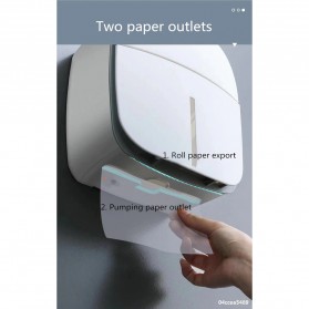 Xuanxuan Kotak Tisu Tissue Storage Toilet Paper Box Dispenser - E1805 - Gray - 8