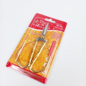 Yongdali Gunting Jahit Kain Fabric Cutter Scissors 5 Inch - K42 - Golden - 8