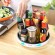 Gambar produk Ecoco Rak Botol Tempat Bumbu Dapur Kitchen Storage Model Putar Size Large - E2022