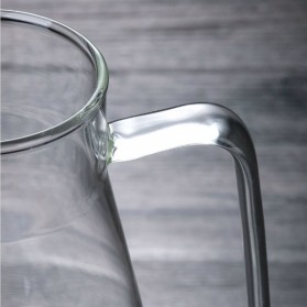 One Two Cups Teko Pitcher Teh Chinese Teapot Maker Borosilicate Glass 1.6L - SL330 - Transparent - 7