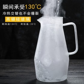 One Two Cups Teko Pitcher Teh Chinese Teapot Maker Borosilicate Glass 1.6L - SL330 - Transparent - 9