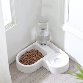 MierrPet Tempat Makan Anjing Kucing Automatic Pet Water Dispenser - PET0641 - White