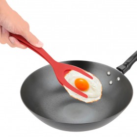 HILIFE Spatula 2 in 1 Frying Egg Flip Shovel Alat Masak Goreng Dapur - 23491 - Black - 3
