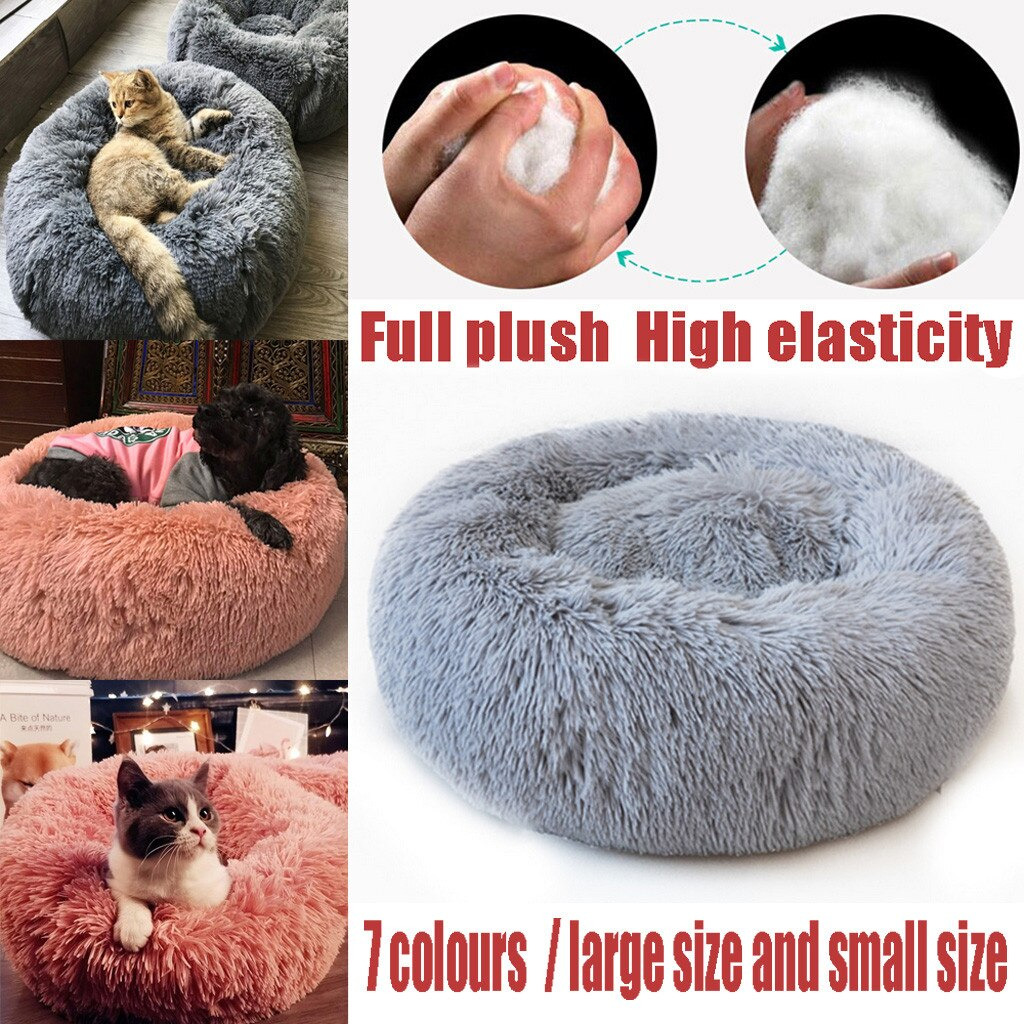 Gambar produk Hachikitty Karpet Matras Hewan Peliharaan Kucing Cat Plush Kennel 60 cm - CFB34