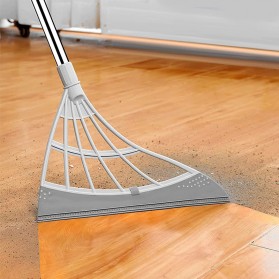 Aurota Sapu Karet Magic Rubber Broom Floor Sweeper - LF212 - White