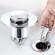 Gambar produk ISFRIDAY Saringan Penutup Lubang Bak Cuci Piring Sink Strainer Filter Universal - 2448