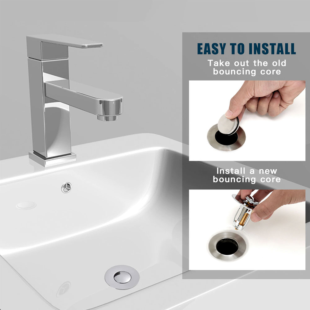 Gambar produk ISFRIDAY Saringan Penutup Lubang Bak Cuci Piring Sink Strainer Filter Universal - 2448