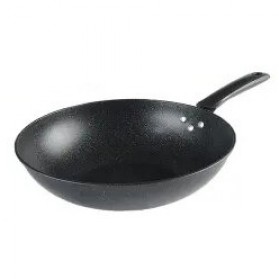 Panci Set & Wajan - COOKKIT Panci Masak Wok Nonstick Frying Pan 32cm - KC0411 - Black
