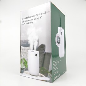 HEAOYE Air Humidifier Aromatherapy Oil Diffuser Double Spray 3L - X12 - White - 11