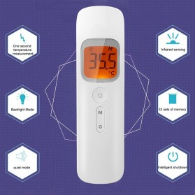 CATAL Alat Pengukur Suhu Thermometer Non-Contact Temperature Infrared Electronic - KF-32 - White - 5