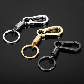 Ourpgone Quickrelease Carabiner with Keychain Per Spring - 18039 - Golden - 2