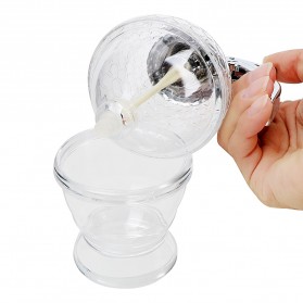 HILIFE Honey Dispenser Jar Teko Botol Madu Sirup Serbaguna - 17429 - Transparent - 4