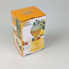 HILIFE Honey Dispenser Jar Teko Botol Madu Sirup Serbaguna - 17429 - Transparent - 8