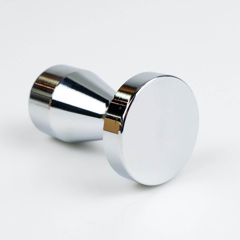 Gambar produk One Two Cups Tamper Kopi Espresso Flat Stainless Steel Chrome Plated 51mm - SS51