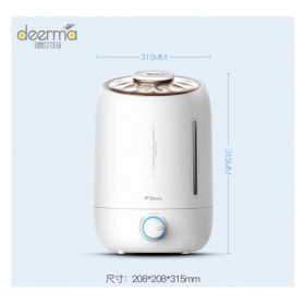 DEERMA Air Humidifier Ultrasonic Aromatherapy Oil Diffuser Large Capacity 5L - DEM-F500 - White - 3