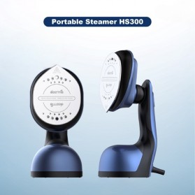 DEERMA Setrika Uap Genggam Portable Hand Steamer - HS300 - Blue