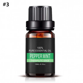 RtopR Pure Essential Oils Minyak Aromatherapy Diffusers 10ml Pepper Mint - ZBY2101
