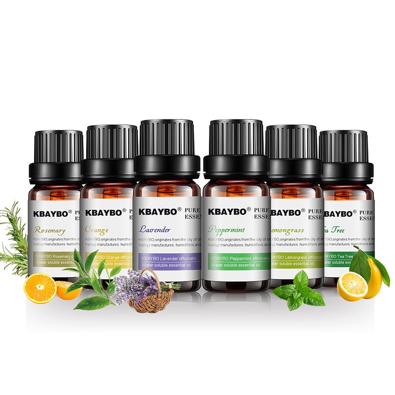 KBAYBO Pure Essential Fragrance Oils Minyak Aromatherapy Diffusers 10ml