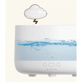Sothing Music Air Humidifier Aromatherapy Oil Diffuser Night Light Spirited Away 260ML - DSHJ-S-2001 - White - 9