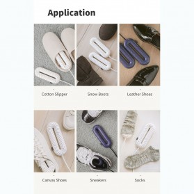 Sothing Shoes Dryer Pengering Sepatu UV Sterilizer Timming 220V with Controller - DSHJ-S-1904 - White - 5