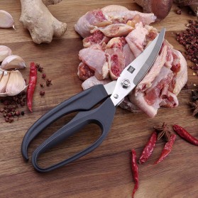 Huohou Gunting Dapur Chicken Bone Scissors - HU0068 - Black - 1