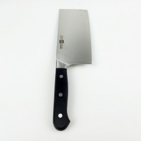 HUOHOU Pisau Daging Kitchen Cleaver Straight - HU0052 - Black/Silver - 2