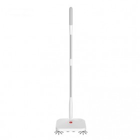 CLEANHOME Sapu Elektrik Floor Cleaning Sweeper Machine Collapsible - JCD006 - White