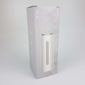 Aswei Dispenser Gelas Wall Cup Holder Storage Rack Organizer - A2102 - White - 10
