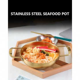Corazon Panci Masak Korean Noodle Soup Pot Stainless Steel 19 cm - KC0408 - Golden - 6