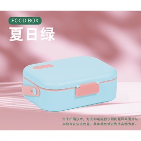 MierrPet Tempat Makan Travel Picnic Anjing Kucing Pet Water Lunch Box - PBC7531 - Blue
