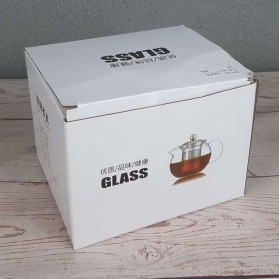 BORREY Teko Pitcher Teh Chinese Teapot Maker Borosilicate Glass 950ml - BR-352 - Transparent - 10