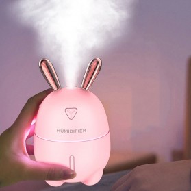 ANTINIYA Air Humidifier Aromatherapy Oil Diffuser Night Light Rabbit 300ml - K9 - White - 2
