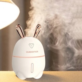 ANTINIYA Air Humidifier Aromatherapy Oil Diffuser Night Light Rabbit 300ml - K9 - White - 4