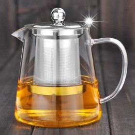 One Two Cups Teko Pitcher Teh Chinese Teapot Maker 1300ml - TP-760 - Transparent