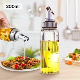Homielife Botol Minyak Olive Oil Kaca Bottle 200ml - CN297 - Transparent