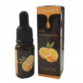 VSADEY Pure Essential Oils Minyak Aromatherapy Diffusers Lemon 10ml - EOL11